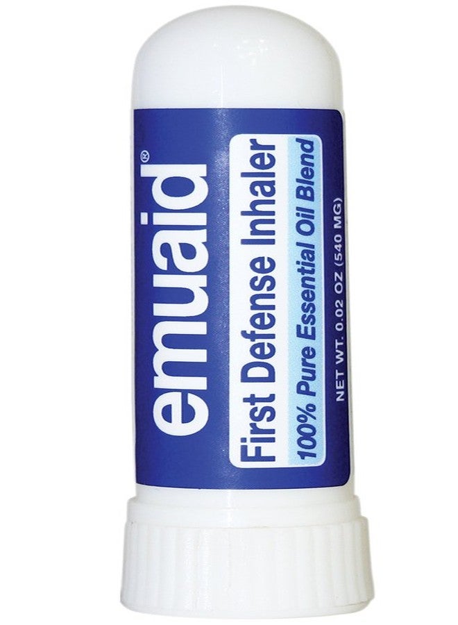 emuaid First Defense Nasal Inhaler Stick – Natural Essential Oil Nasal Stick for Clear Breathing, Focus, Nasal Health, Seasonal Wellness, and Airway Comfort - Image 1